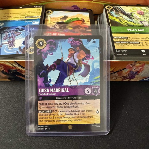 Disney Lorcana Luisa Madrigal Confident Climber card new