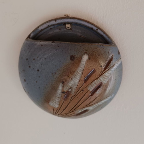 Handmade wall vase from France like new