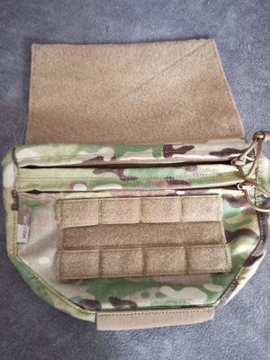 Drop Down Velcro Warrior Assault Case new
