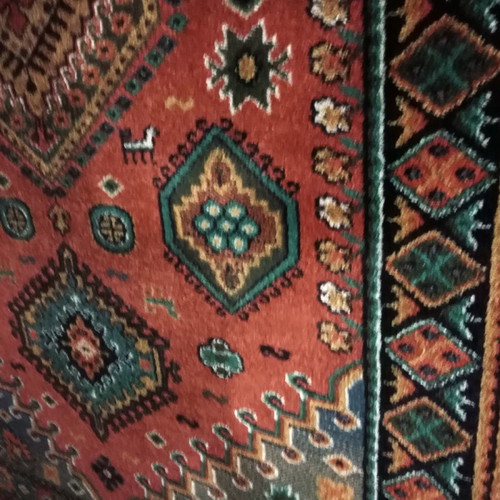 Egyptian Rug 2x3 Synthetic Yarn Antistatic With Rich Design