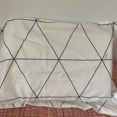 Microfiber pillowcase set new, size 50x70 with hem