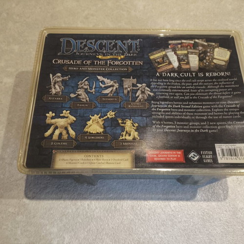 Descent 2nd Edition Hero and Monster Collection Crusade of the Forgotten sealed