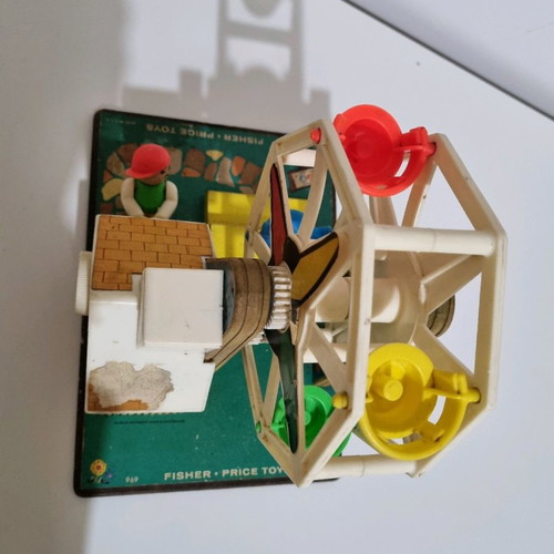 Fisher Price 969 Ferris Wheel used, collectible vintage toy