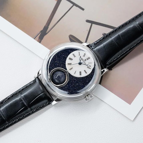Oblvlo Retro Automatic Watch with Miyota Movement Starry Sky