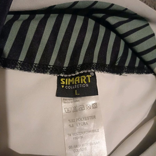Women's leggings size large like new, green