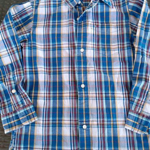 Tommy Hilfiger boys' checkered shirt like new, age 6-7