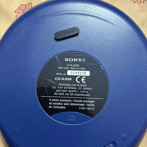 Sony Walkman CD D-EJ360 μεταχειρισμένο