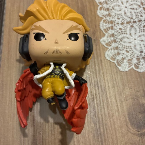 Funko Pop! Animation My Hero Academia Hawks 1141 used figure missing parts