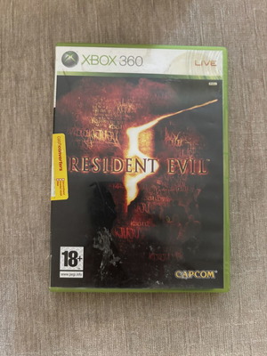 Resident Evil 5 Xbox 360 παιχνίδι, πλήρες
