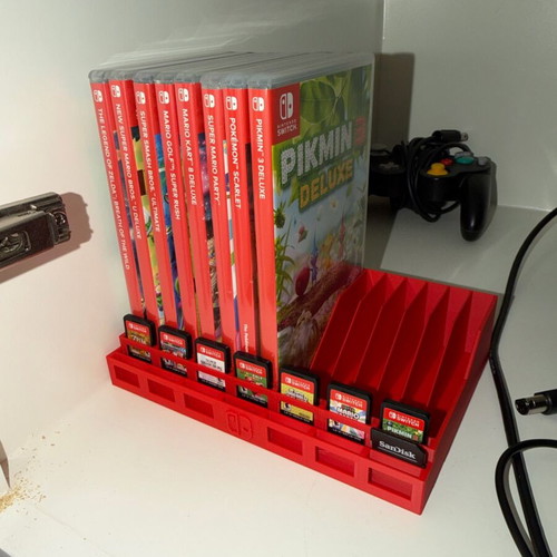 Nintendo Switch Game Display Storage 14 Slot like new, color of your choice