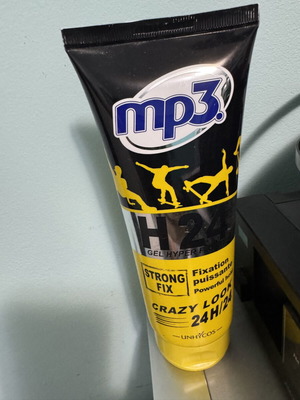 MP3 H24 Gel Hyper Fixant Crazy Look 200ml μεταχειρισμένο, strong fix