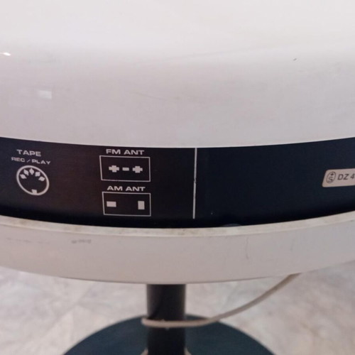 Weltron 2007 Space Age stereo system, vintage 70s turntable