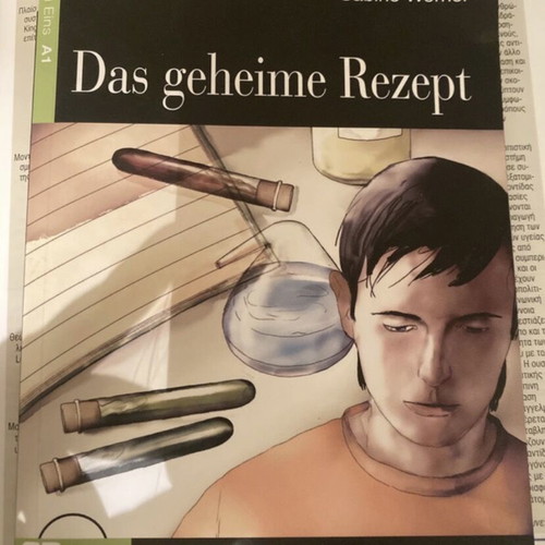 Das geheime Rezept book like new, German language with CD