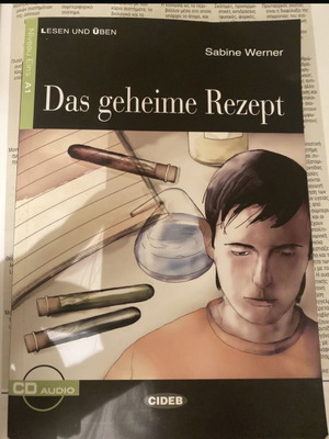 Das geheime Rezept book like new, German language with CD