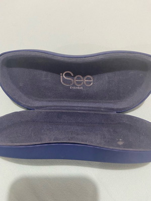 Glasses case like new, blue