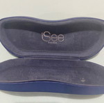 Glasses case like new, blue