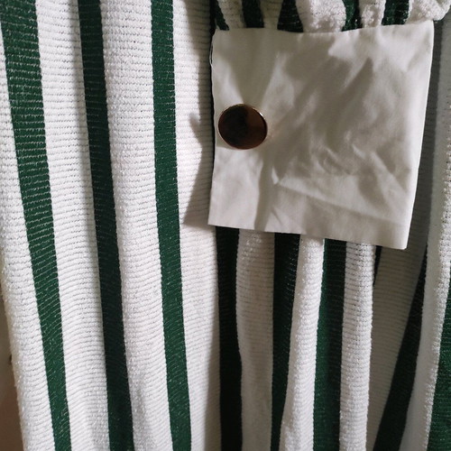 Zara long blouse dress like new, white and green, size L