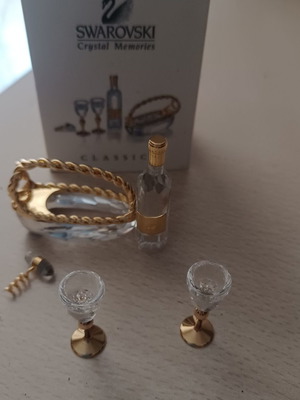 Swarovski miniature set of 5 pieces new