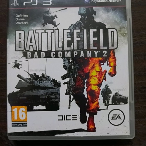 Battlefield Bad Company 2 PS3 game like new with case and booklet