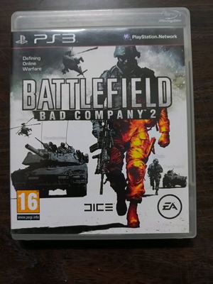 Battlefield Bad Company 2 PS3 game like new with case and booklet