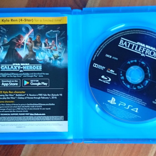 Star Wars Battlefront 2 PS4 game like new