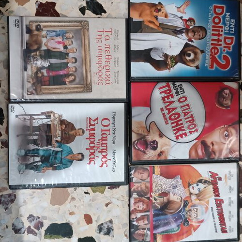 DVD set of foreign comedy movies with subtitles