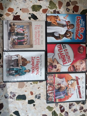 DVD set of foreign comedy movies with subtitles