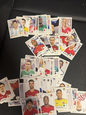 50x τυχαία αυτοκόλλητα Panini Παγκόσμιο Κύπελλο 2018