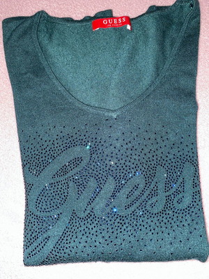 Guess thin woolen shirt like new, green, size S