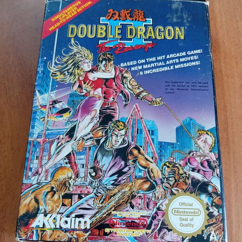 Nintendo NES Double Dragon 2 The Revenge used, complete in box