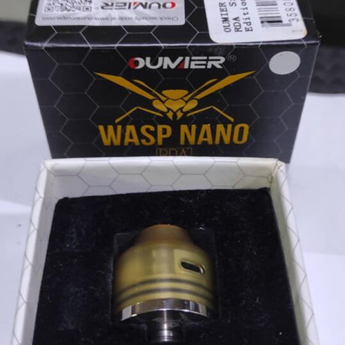 Oumier Wasp Nano RDA yellow like new