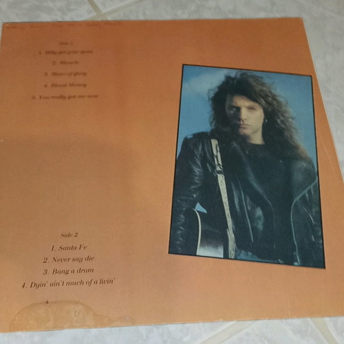 Bon Jovi Young Guns II vinyl record used