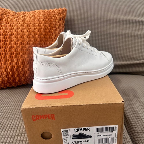 Camper Runner Up white leather sneakers size 38 like new