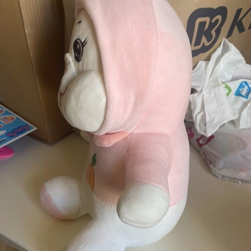 Plush bunny toy, new