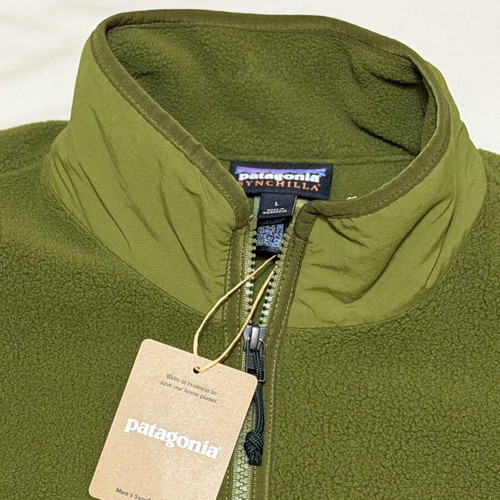 Patagonia Synchilla Fleece Jacket new with tags, pond green, size L