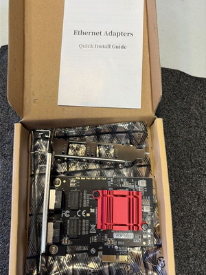 Dual Port Gigabit Network Card PCI-Ex 2.0 x1 νέα