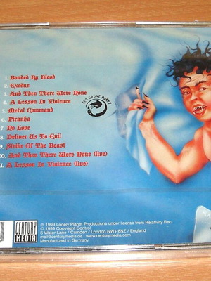 Exodus Bonded By Blood CD, μέταλ