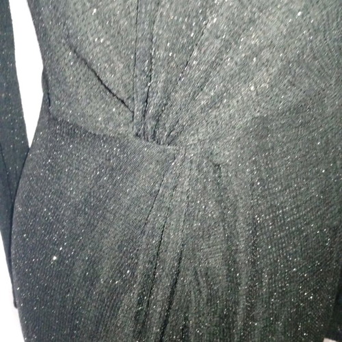 Pull & Bear elastic black glitter dress medium like new