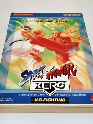 Street Fighter Zero PC like new, Big Box, Capcom