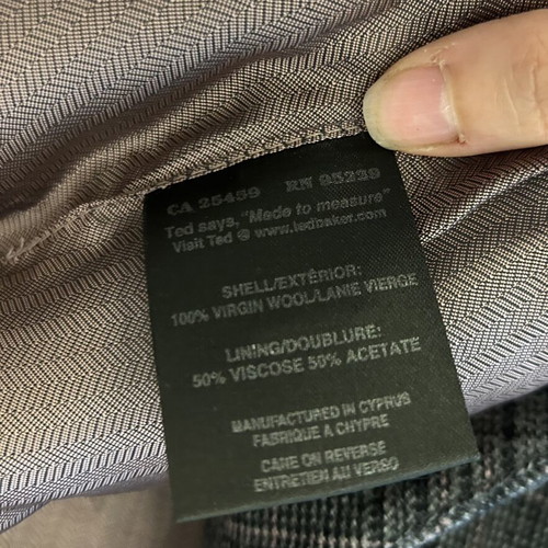 Ted Baker wool vest multicolor used, small size
