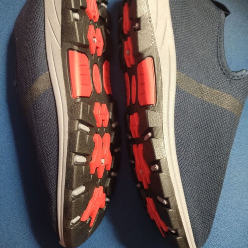 Comfortti slip-on sneakers new, blue, size 43