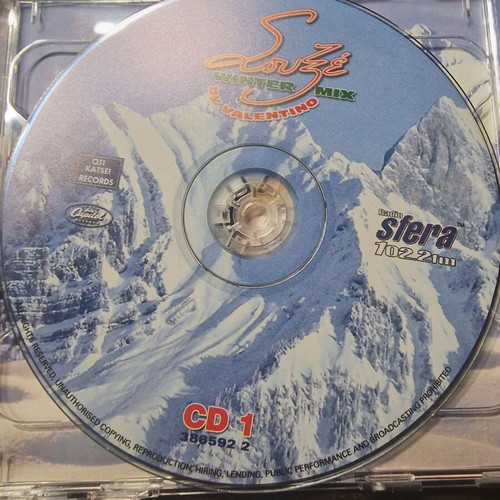 Various Souxe Winter Mix by Valentino CD like new