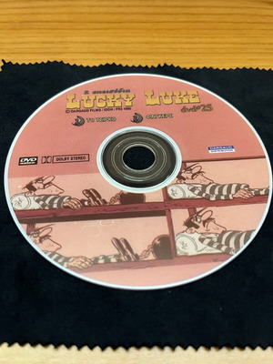 Lucky Luke DVD No. 25 used, dubbed in Greek