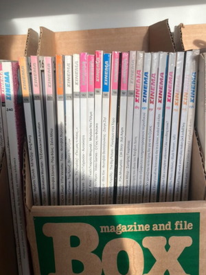Cinema magazine used, 77 issues