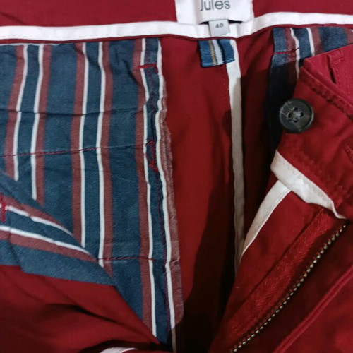 Jules men's pants red size M like new