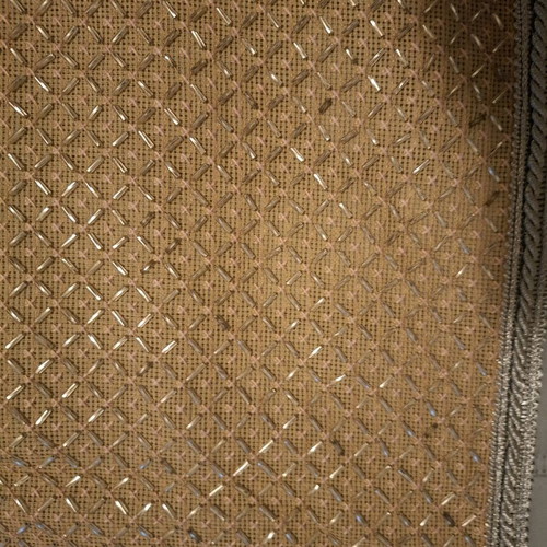 Table runner handmade, gift with beads