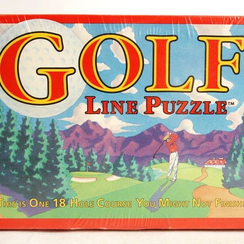 Golf Line Puzzle Course 1 1994 new, sealed