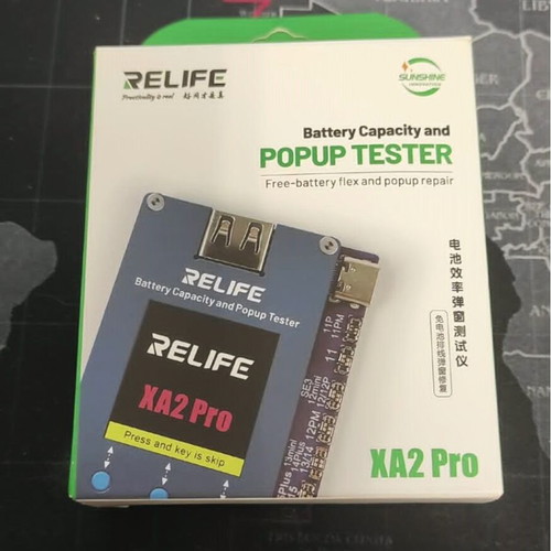 Relife XA2 Pro battery efficiency popup tester like new