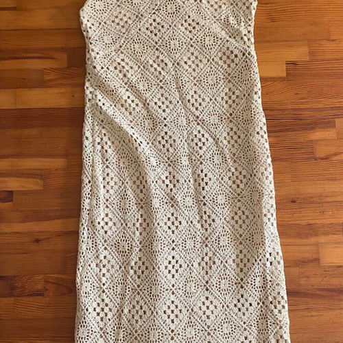 Revival Dress Nidodileda size L new, beige and gold