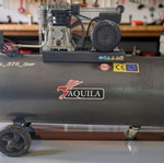 AQUILA A 200L 3HP κομπρεσέρ αέρος σαν καινούργιο, 375 L/min, αεροφυλάκιο 200 λίτρων